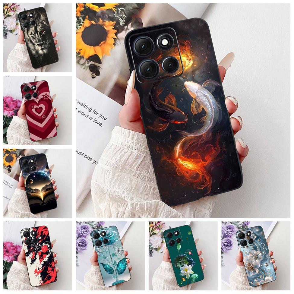 For Moto G86 Power Case Silicone Luxury Fashion Butterfly Love Cute Cool Painted Back Cover For Motorola G86 Power Phone Case