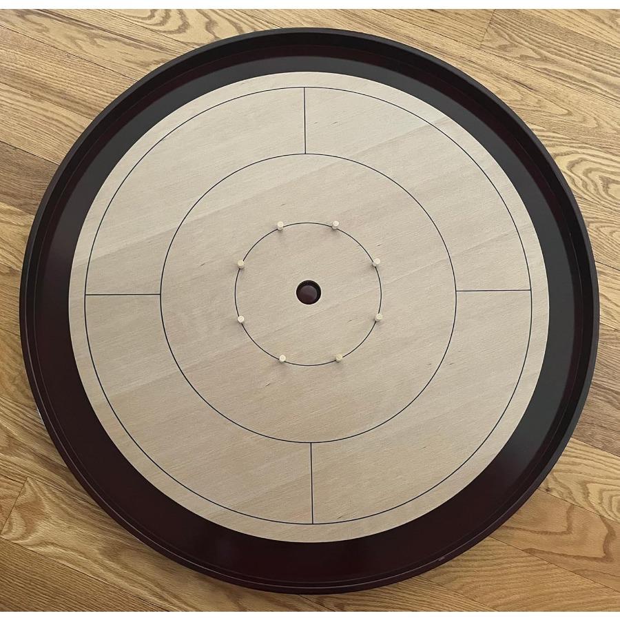 

Турнирный размер доски для крокинола 30,5 Дерево твердых пород Буковый шпон с основой из МДФ Официальные спецификации чемпионата мира по крокинолу Семейный Ст United States