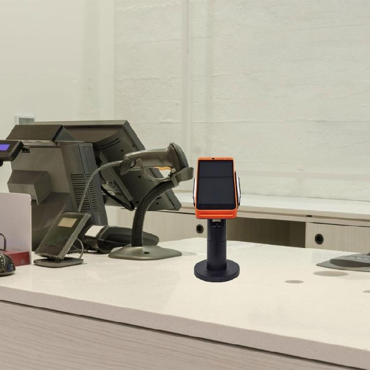 Ergonomischer POS-Gerätehalter mit internem Kabelmanagement Einfache Installation POS-Maschinenhalterung für Einzelhandelsgeschäft
