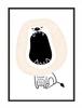 Obraz Plakat W Ramie A4 Cm Lew Pd237
