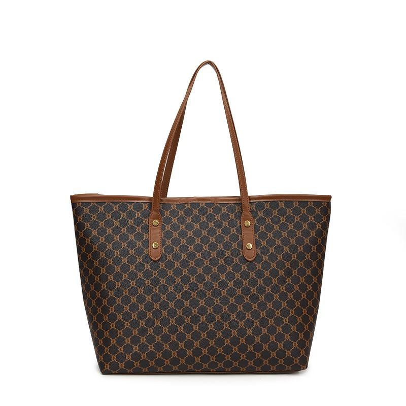 Go To Work Retro Large-capacity Shoulder Bag Women's Winter New Casual Personalized Tote Bag Fashion Underarm Bag