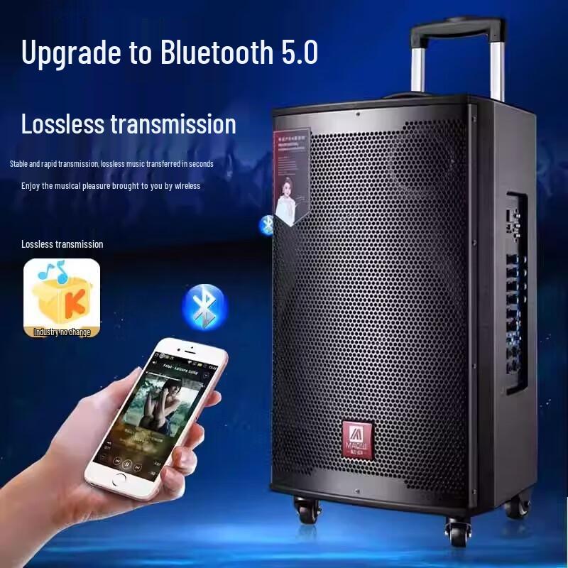 MALONE M10 Outdoor Bluetooth Trolley Speaker