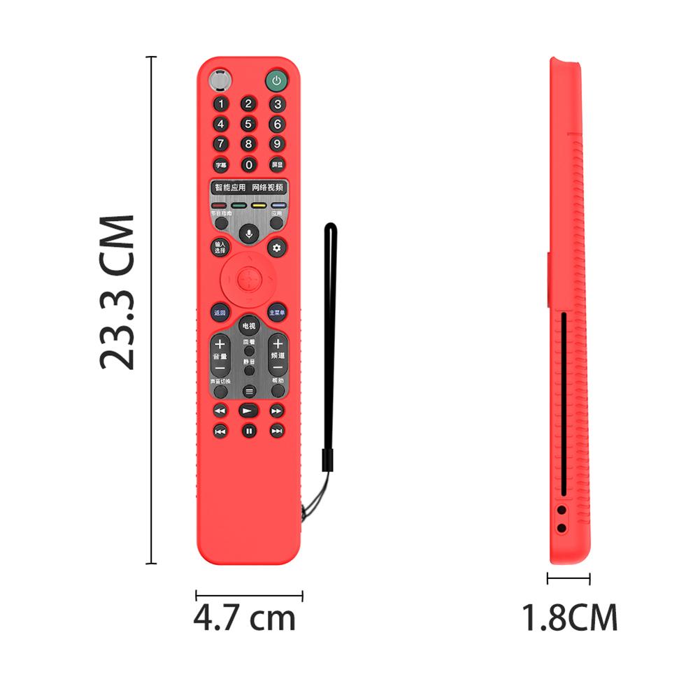 Silicone Remote Control Cover for Sony RMF-TX600C RMF-TX600P RMF-TX600U TV Case