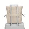 GOLF Shoulder Bag, Handbag, Large Capacity, Canvas Bag, Water-Resistant Tote Bag, Apricot Color