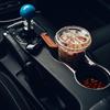 Red Cherry Absorbent Car Cup Coasters,Cup Holders,Cork Base Drink Coasters With Finger Notch For Easy Move Of Car Cup Holder For Women Men 2.6"(2