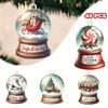 36/45pcs Christmas Wooden Hanging Ornaments Christmas Tree Ornaments Christmas Wooden Pendants for Tree Decoration