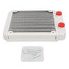 Water Cooling Radiator G1 4 Thread Aluminium Alloy Fins 18 Pipes Heat Exchanger Radiator for Computer CPU