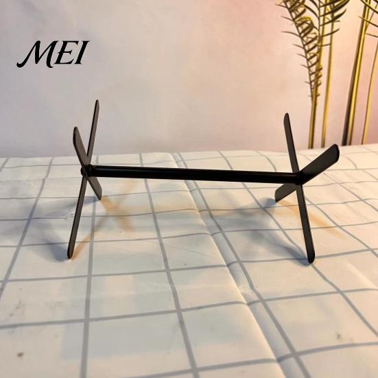 Detachable Wine Rack Metal Rack, Disassembled Single Bottle Holder for Stable with Screws Tabletop, DIY Assembly Display Stand, Housewarming Gift