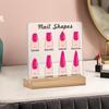 Nail Art Display Board Acrylic Panel Standing Cute Photo Props Easy To Install Room Decoration