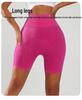 Frosted Seamless Yoga Pants: Women's Quick-Dry Butt-Lifting Sports Shorts & Three-Quarter Pilates Pants