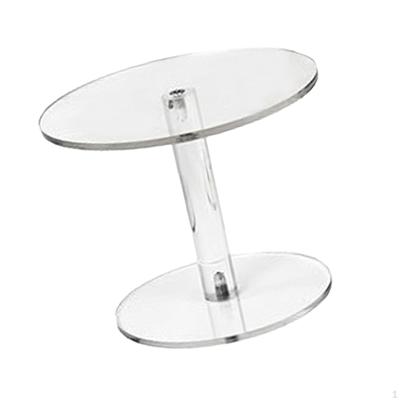 Acrylic Cake Stand Serving Platter Photo Props Dessert Candy Dish Plate for Kitchen