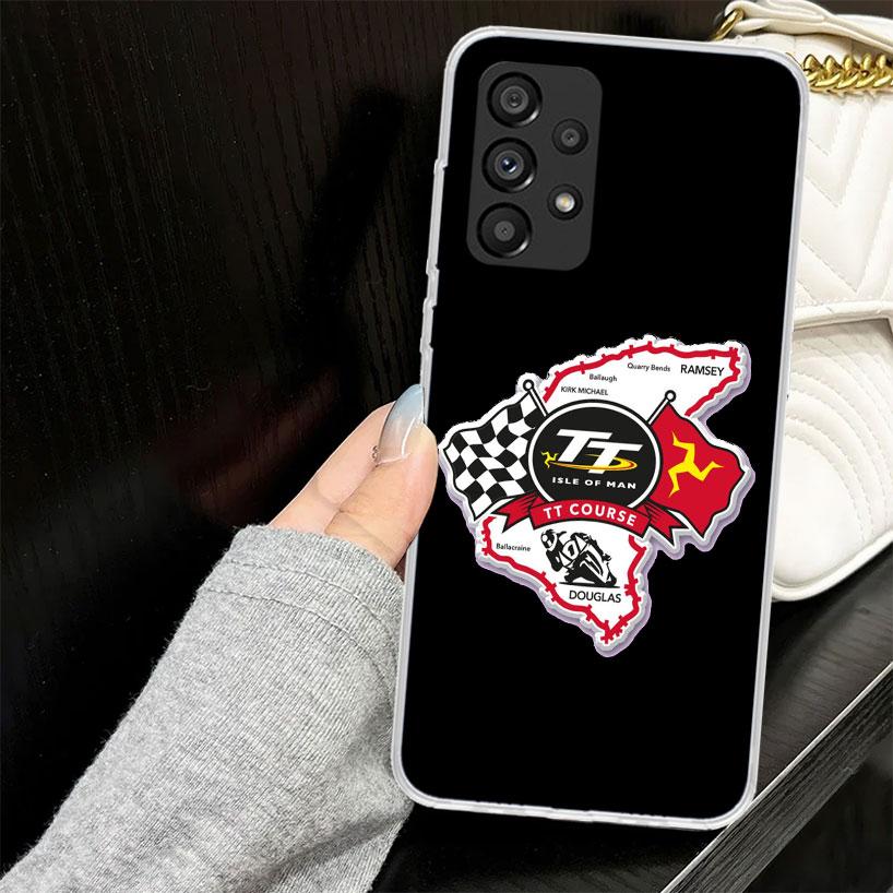 Isle of Man Coat of Arms Case for Samsung Galaxy A52 A42 A32 A22 A12 A51 A50 A02S Phone Cover A41 A31 A21S A40 A30S A20E A10S A7