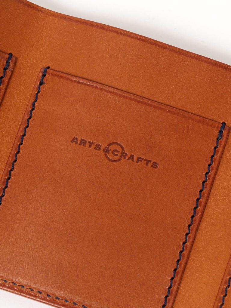 Beams Plus ARTS & CRAFTS ELBAMATT NEW TRIFOLD WALLET Men's Brown Free Size 38640077131
