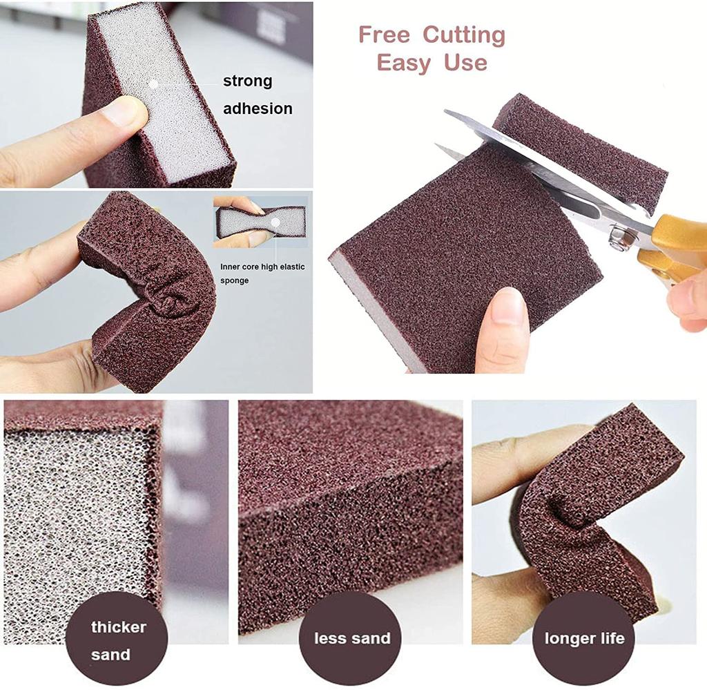 Magic Sponge Removing Rust Nano Eraser Cleaning Sponge Brush Dish Pot Emery Descaling Rub Pots Carborundum Kitchen Tools Gadgets