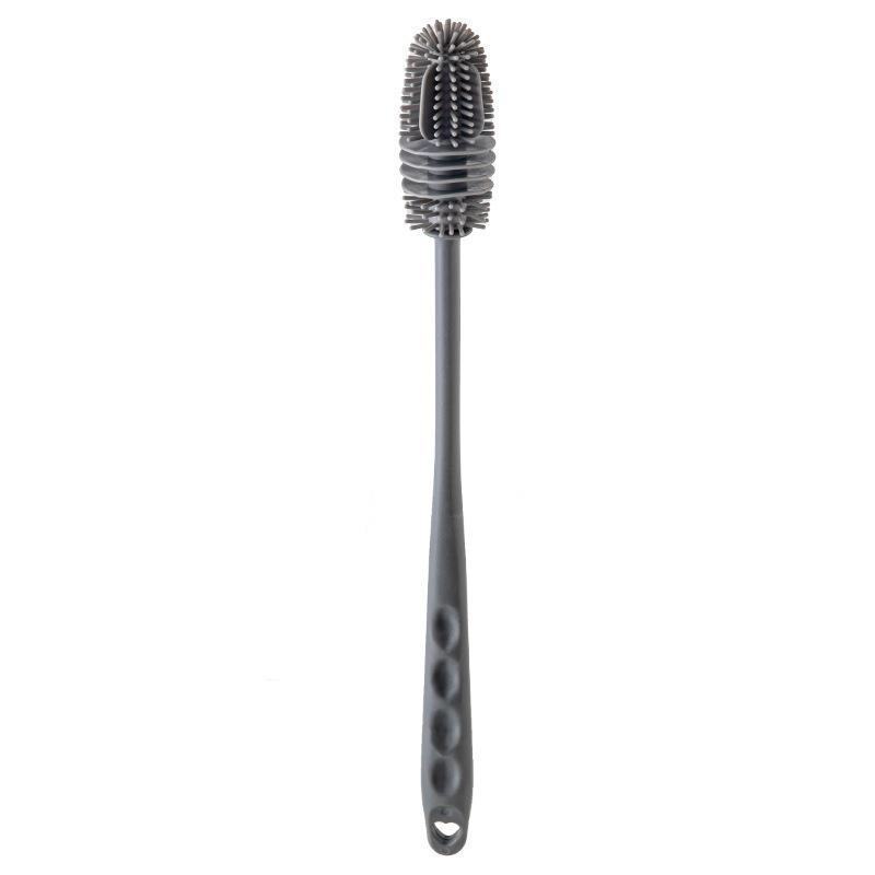 Silicone Long-handled Cup Brush Insulated Cup Cleaning Brush Long-handled Glass Cup