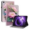 For Xiaomi Redmi K Pad Leather Case Pattern Printed Stand Tablet Cover with Card Slots