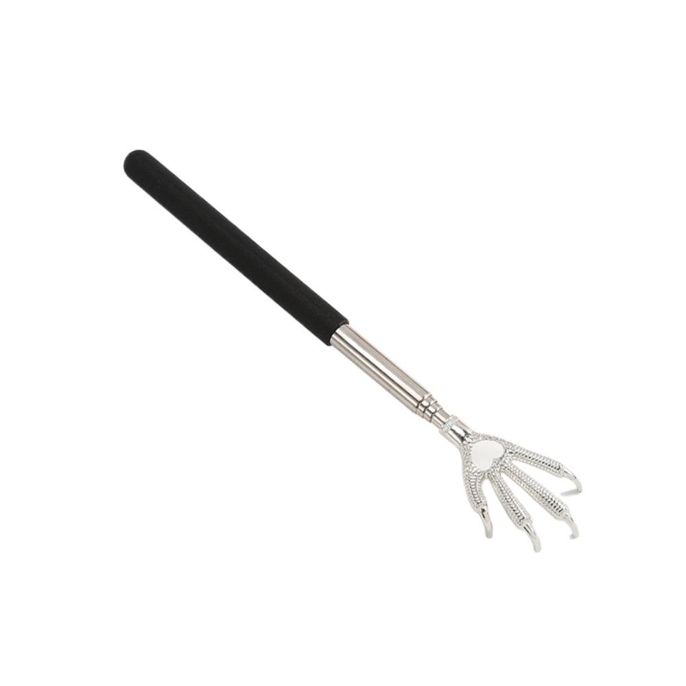 

Portable Extendable Telescopic Eagle Claw Metal Back Scratchers/Hand Massager/Backslap With Rubber Handles 1PC
