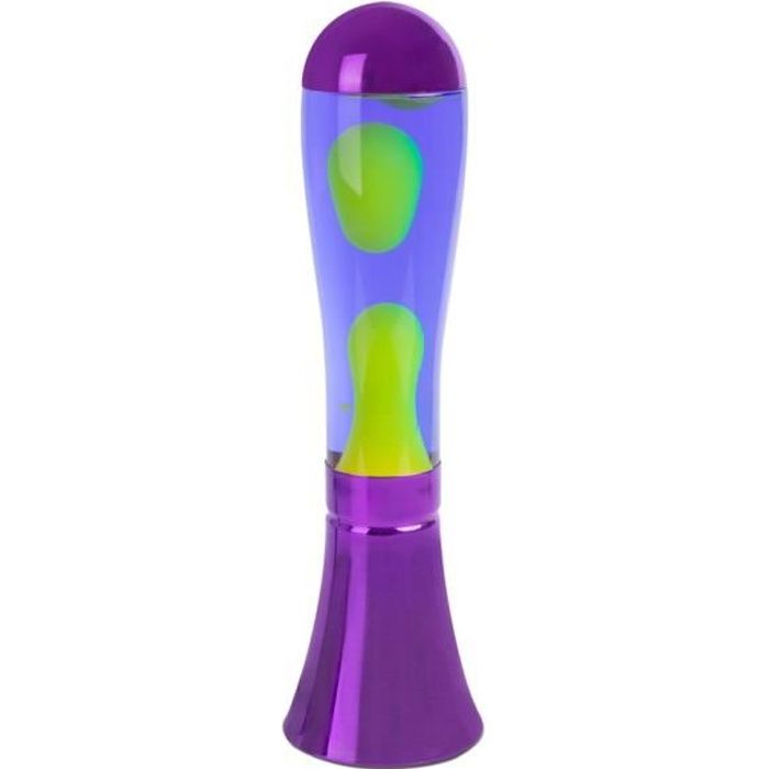 Lávová lampa - Balvi - Magma - Fialová Červená - 45cm - Včetně žárovky - Současný design