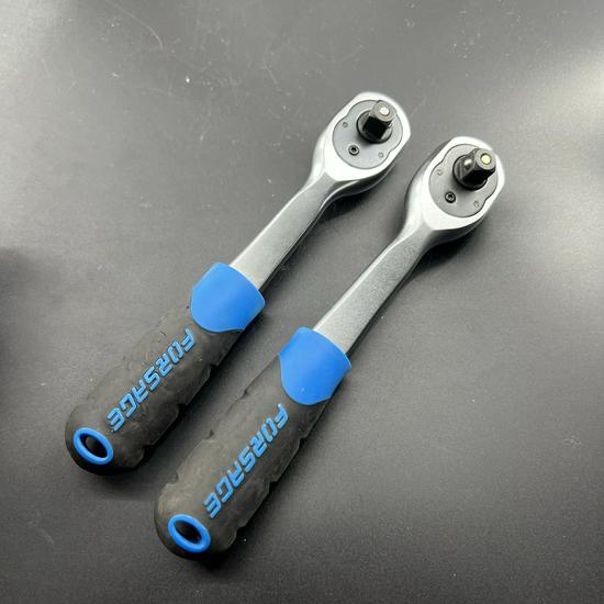 AGE 72-Tooth Ratchet Socket Wrench with Bent Handle - Multifunctional Quick Repair Tool for Various Sizes
