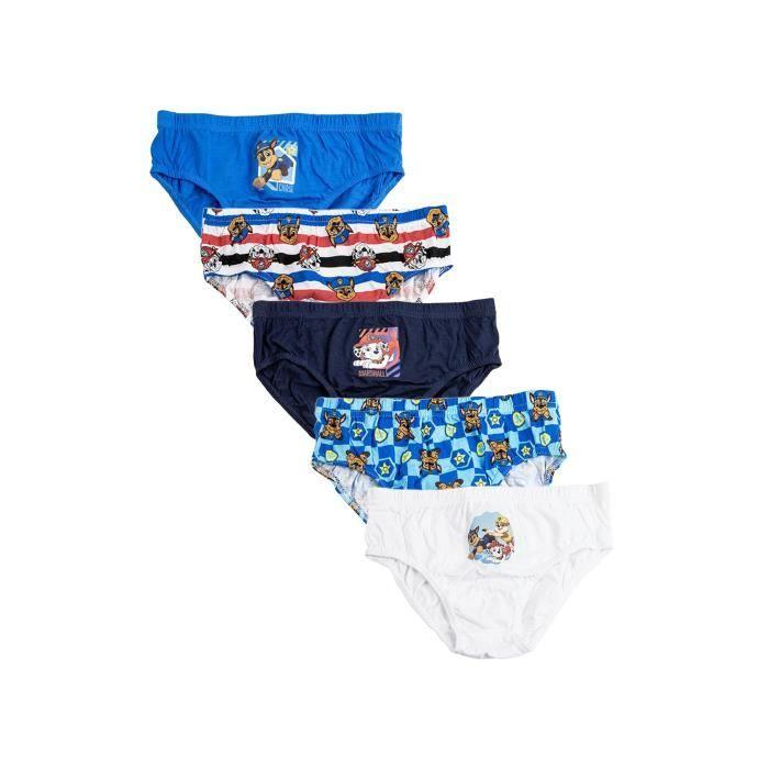 Ensemble de sous-vêtements - Paw Patrol - Garçon - 5 pièces - 100% coton - Multicolore