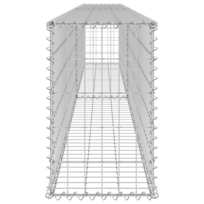 Gabion Wall with Lids - VIDAXL - 300x30x50 Cm - Galvanized Steel - High Load Capacity