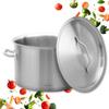 CASSEROLE GASTRONOMIQUE AVEC COUVERCLE EN ACIER Ø36cm 24L KINGHOFF KH-2024