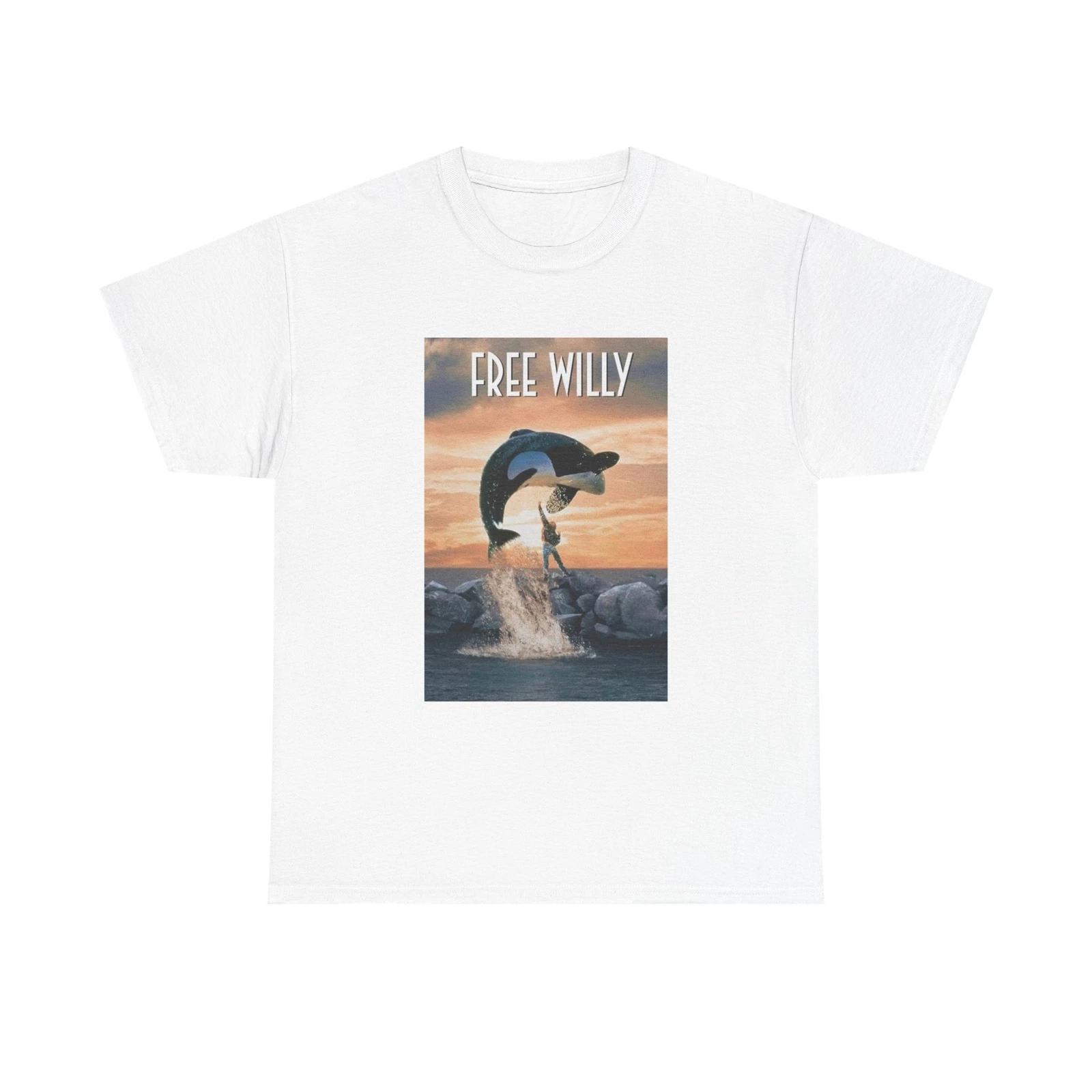 Men s and Women s T-shirts Free Willy M