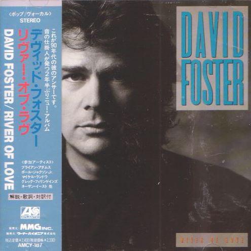 

CD DAVID FOSTER River Of Love AMCY187 Atlantic 1990 Japan Rock Used