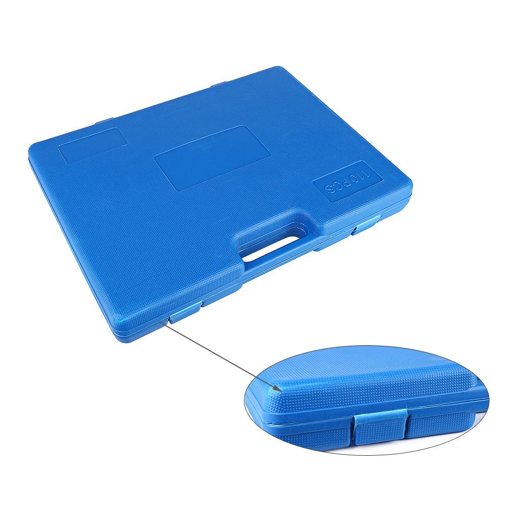 

110 шт./компл. M2‑M18 Резьбовые гайки Метчики Плашки с ручкой гаечного ключа Набор ручных инструментов для тяжелых условий эксплуатации