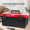Heavy-Duty Multifunctional Tool and Storage Box for Home, Portable Plastic Organizer for Vehicle and Electrician Repairs