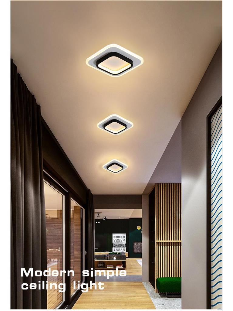 Moderní LED stropní svítidlo na verandu, do vstupní haly nebo šatny