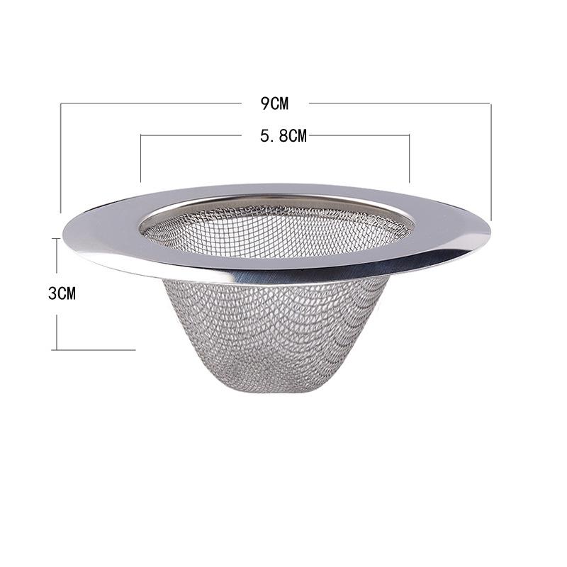 Beliebter Spülbeckenablauf aus Edelstahl mit Müllfilter für die Küche