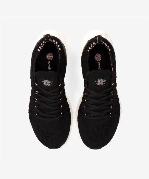 [Rawfit Studio] Fluffy Black Women's Running Shoes [Shipped from Korea] 100% Authentic
