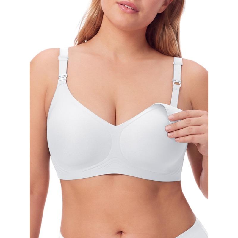 Plus Size Seamless Wireless Nursing Bra Soft Support Comfortable Bra For Women