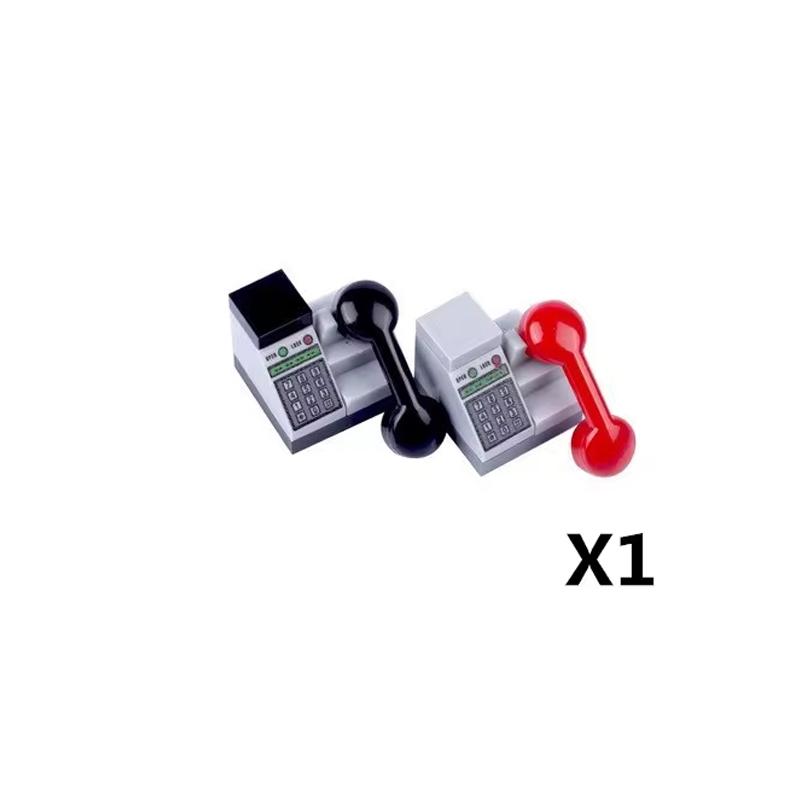 MOC City Stavebnice Scéna Doplňky Nábytek Postel Toaleta Vana Piano TV Pohovka Odpadkový koš Kuchyňské spotřebiče Cihlová hračka S14