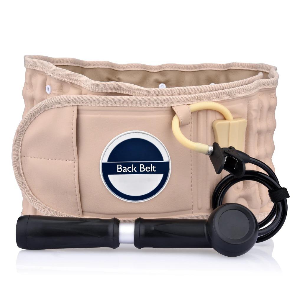 

Inflate Lumbar Belt Back Pain Relief Pressotherapy Decompression Waist Airbag Support Disc Herniation Correct Lower Brace