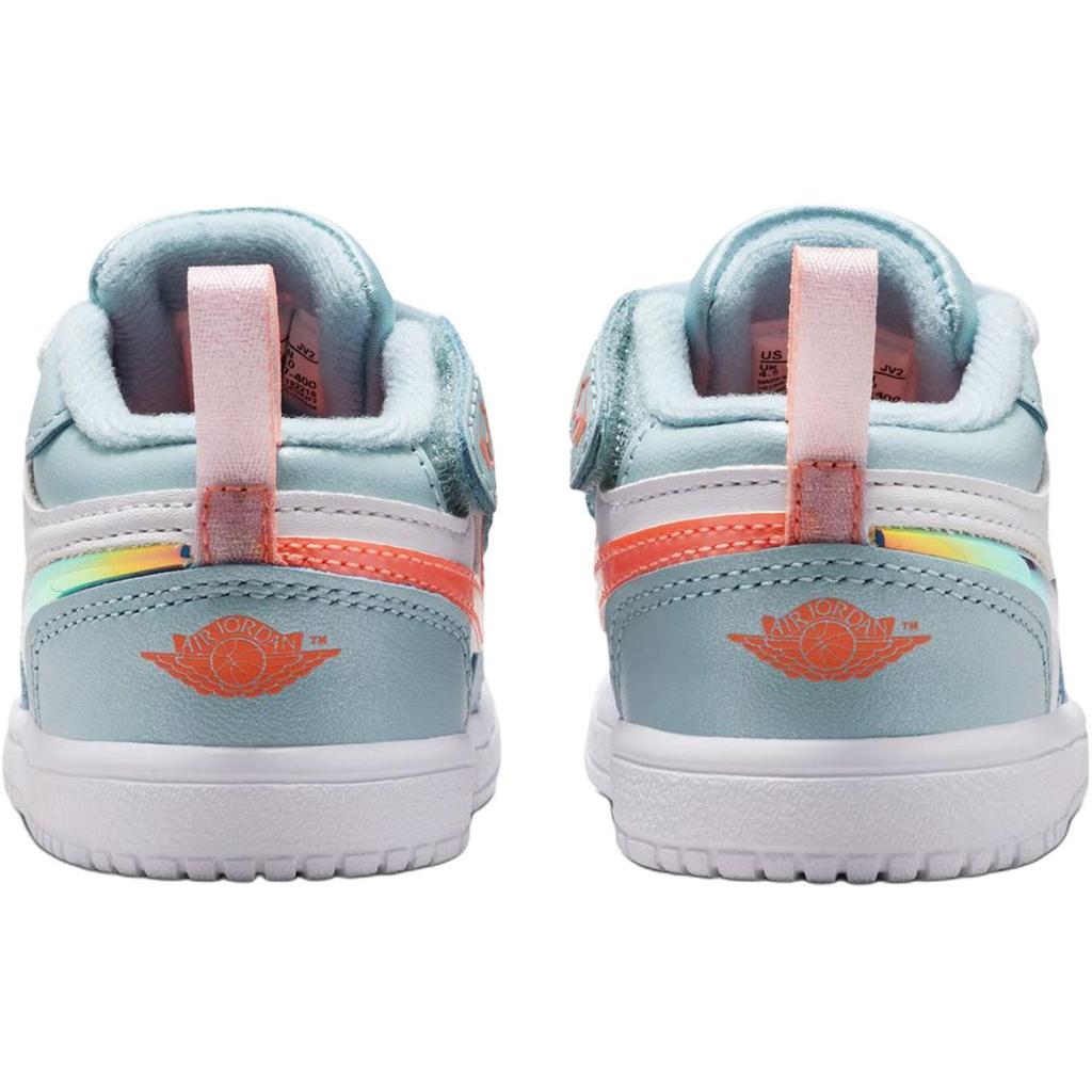 New Jordan 1 Low top Toddler Shoes Ocean Blue Infant And Toddler HV4307-400