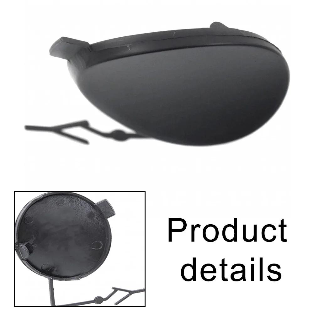 Bumper Repair Front Tow Hook Cover 2015-2018 Black ABS Material Wear-resistant Non-deformation Quick Installation China Mainland