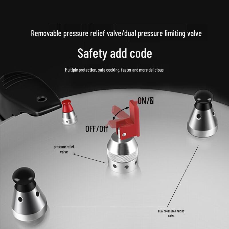Double Happiness Aluminum Alloy Pressure Cooker