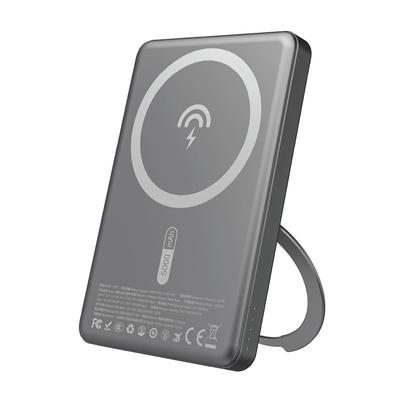 Dudao K28S 20W PD 5000mAh Powerbank with MagSafe and Stand - Grey