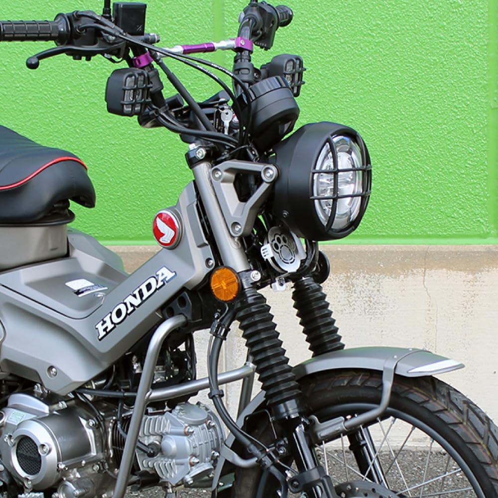 Mr Quick Edelstahl Honda CT125 Hunter Cub Hupenabdeckung