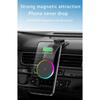 Car Magnetic GPS Phone Holder Stand 15W Wireless Charger Cellphone Bracket For Magsafe iPhone 17~12 Pro Max Fast Charging Mount