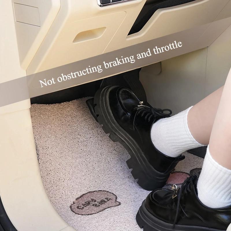 Universal Cute Capybara Car Floor Mat Set - Tailored Wire Mat Wear Resistant Stain Resistant Auto Mat Accessories