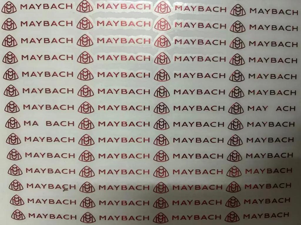 Car Badge Decals Auto Emblem Sticker Accessories For Mercedes Benz AMG Brabus Maybach Smart W204 GLC CLA GLK W205 W203 W206 W108 PA1