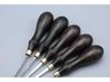 DIY Leather Skiving Tool with Sandalwood Handle for Handmade Goods and Wallets