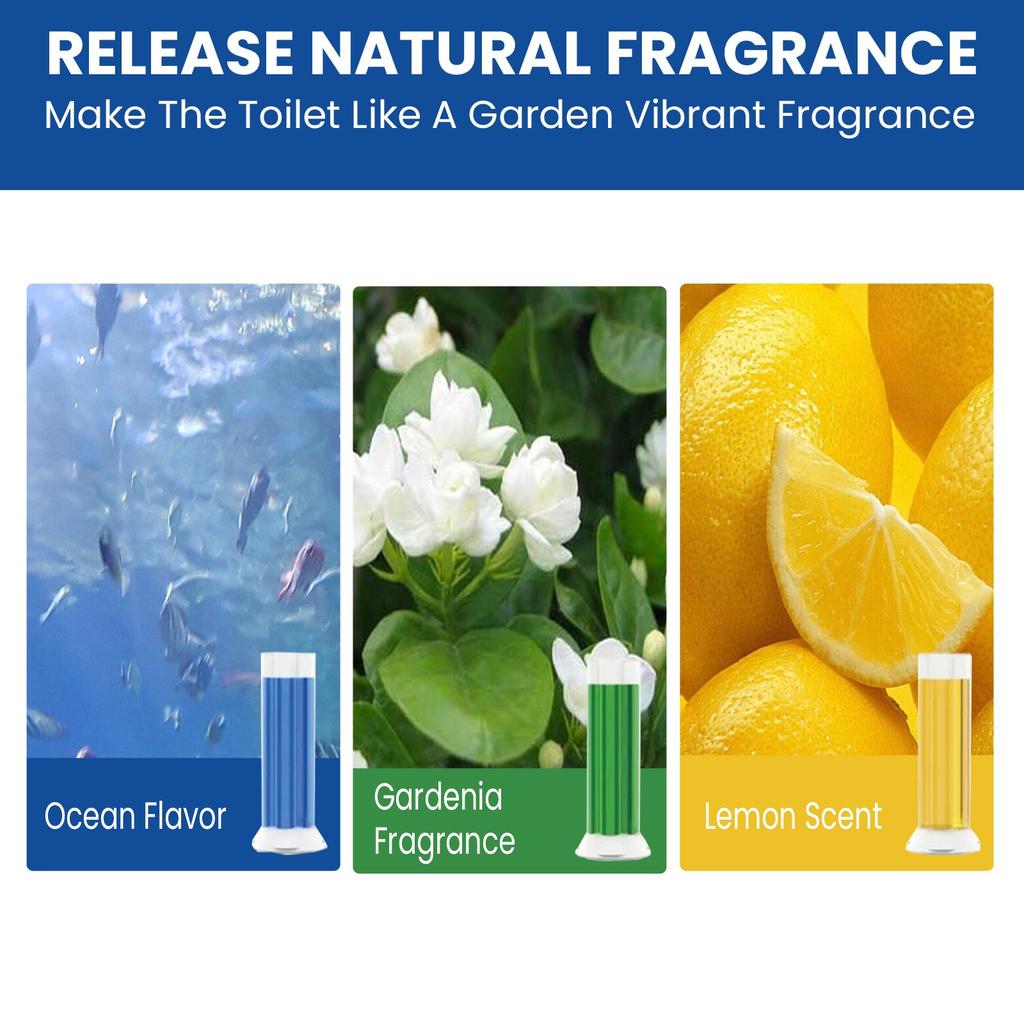 Toilet Flower Cleaner Bathroom Toilet Deodorant Cleaning Odor Urine Stain Descaling Cleaner