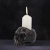 Unique Skeleton Candlestic Ornaments Handicraft Resin Candlestick Skull Candle Holder  Halloween