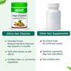 OZiva Hair Vitamin Capsules for Hair Growth & Hair Fall Control,100% Natural with Biotin, Iron,Clinically Proven Hair Growth Supplements