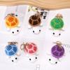 1pz Portachiavi Tartaruga Adorabile, Tartaruga Peluche Miniatura Uncinetto Fatto a Mano Ornamento da Appendere