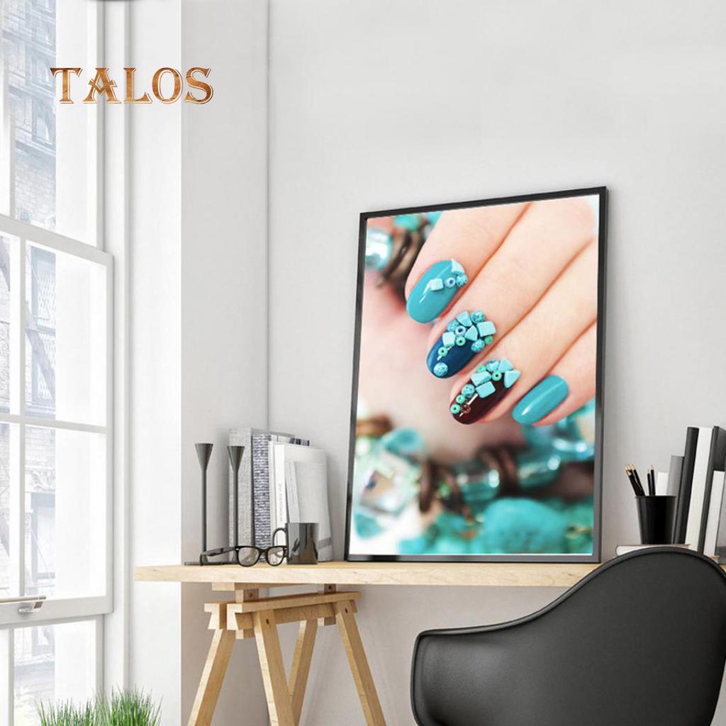 Fashion Nail Art Beauty Salon Canvas Painting Unframed Picture Wall Decor Poster Decorative Supplies
